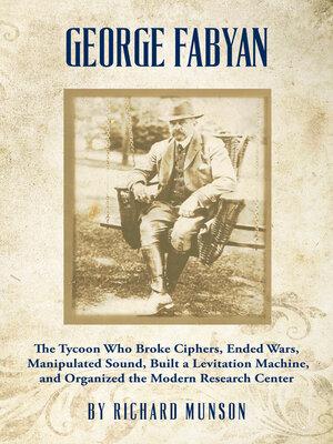 cover image of George Fabyan